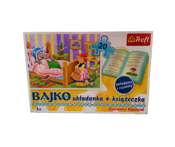 Trefl Bajko Puzzle 20 el. Czerwony Kapturek