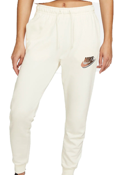 Damskie Spodnie Nike Ecru Joggery M