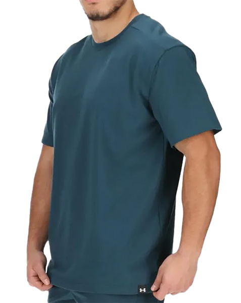 Zielona Męska Koszulka Under Armour Loose Baseline 1361918463 L