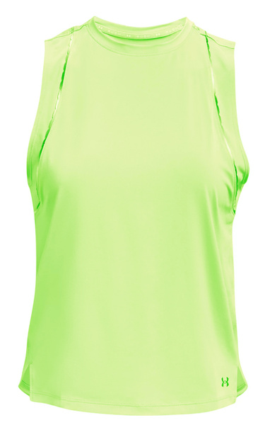 Zielony Top Damski Under Armour Rush Scallop 1360827162 SM