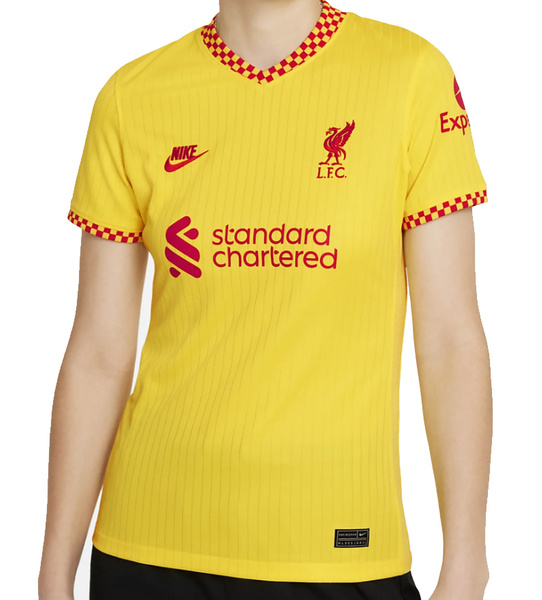 Koszulka Damska Nike Liverpool FC 2021/22 Żółta M DB6227-704