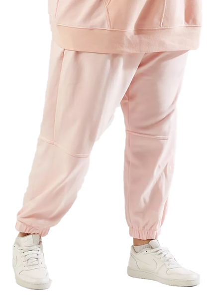 Różowe Spodnie Damskie Nike DN5034-611 2X NSW Swoosh Fleece