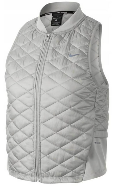 Bezrękawnik Damski Nike Running Aerolayer Szary M CJ5562-059