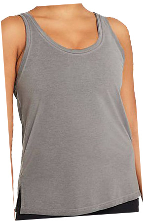 Szara damska koszulka Nike Dri-FIT Yoga Tank Top DA0811-060 XS