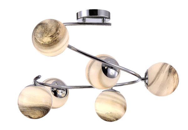 Żyrandol Lampa Sufitowa Galaxy Chrome MOD110PL-06CH Maytoni 0659514565859