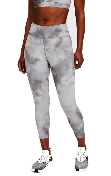 Nike Legginsy Damskie - Szare Niebo - Rozmiar S - One Icon Clash - DA0339-084