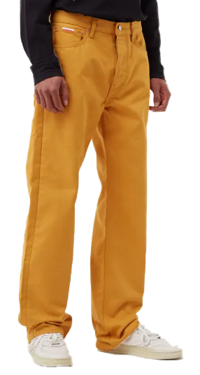 Pomarańczowe Spodnie Męskie Calvin Klein Straight Leg K10K109178ZCE 32