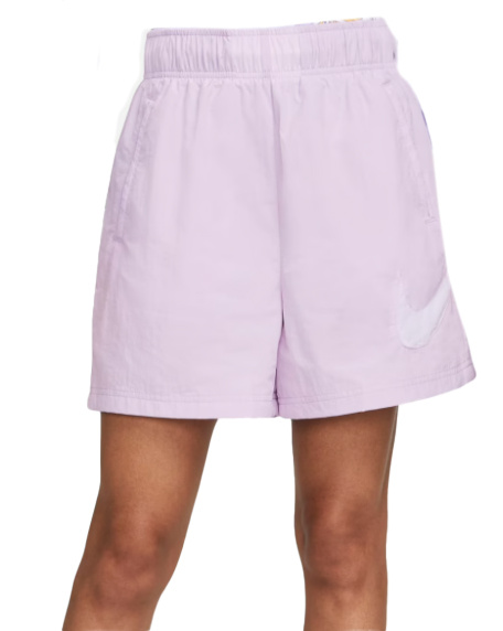 Szorty Damskie Nike Sportswear Essential Fioletowe Luźne S DM6739-530