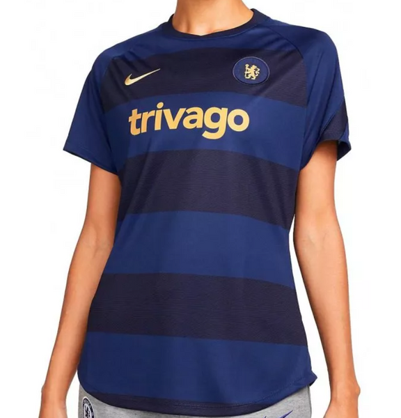 Niebieska Koszulka Nike DQ0548-422 M Damska Chelsea FC