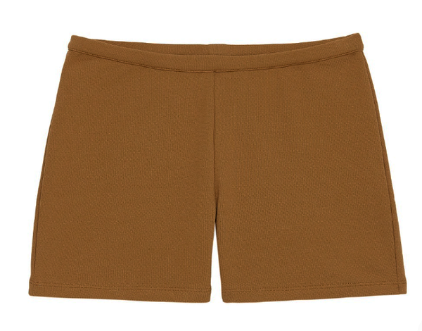 Calvin Klein Spodenki Damskie - Rowerowe - Brązowe - Rozmiar XL - K20K203538GE4