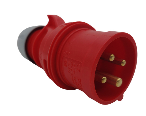 Wtyczka Przenośna PCE 014-6 Czerwona 16A IP44