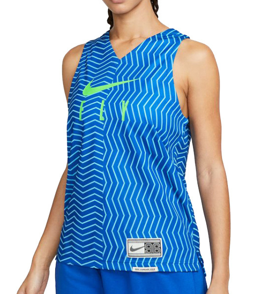 Top Nike Niebieski Koszykówka Fly 1996 Dri-FIT DX0551-480 XS