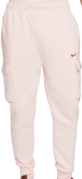 Różowe Joggery Męskie Nike Fleece Club DV9128-610 S