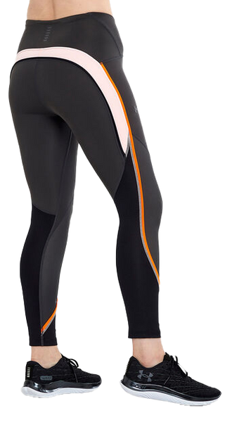 Czarne Damskie Legginsy UA Fly Fast 7/8 SM 1361386-010