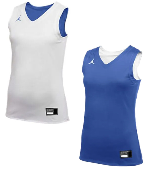 Dwustronna Niebiesko-Biała Koszulka Nike AT0536-494 XXL Damska