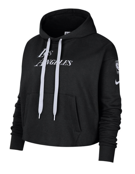 Czarna Bluza Damska Nike DN4736010 S Lakers Oversize
