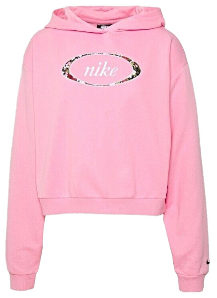 Różowa Bluza Damska Nike CV1870-654 XS Skrócona