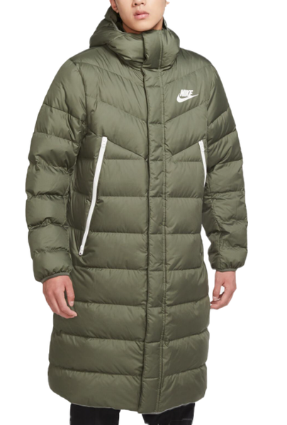 Zielona Męska Parka Nike Windrunner CU0280-380 M