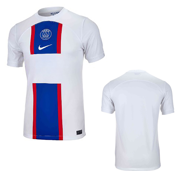 Koszulka Męska Nike PSG Stadium Third 22/23 DN2716-101 S Biała 