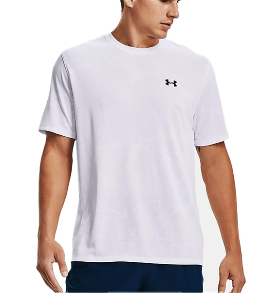 Biała Męska Koszulka Under Armour Camo Loose HeatGear 1361503100 L