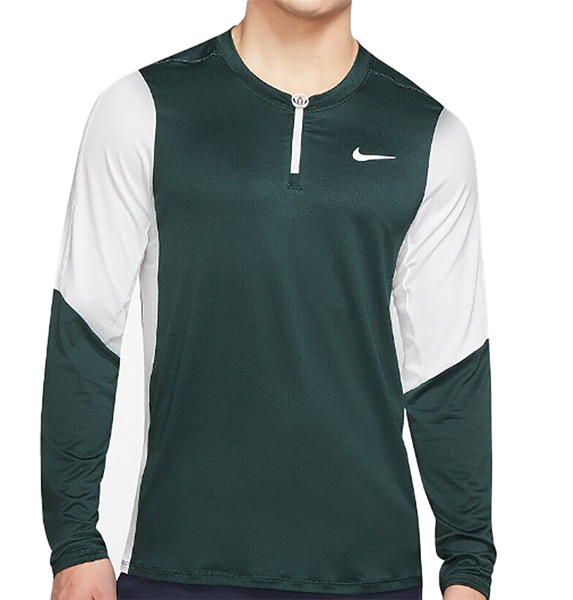 Zielona Koszulka Nike Tennis DD8370397 M Męska