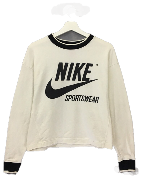 Bluza Damska Nike AJ7368-133 Beżowa S Retro