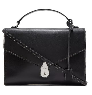 Czarna Kopertówka Calvin Klein K60K605639BDS Skóra