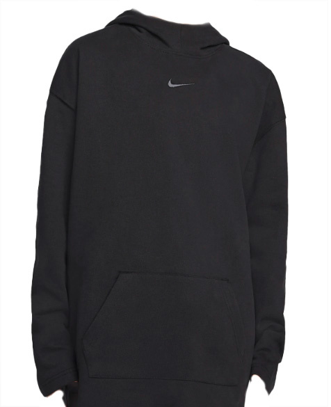 Czarna Bluza Damska Nike DR7844010 M Loose Fit Komin