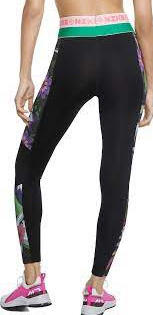 Czarne Legginsy Damskie Nike XS CU5032010 Dri-FIT Icnclsh PRO PRT