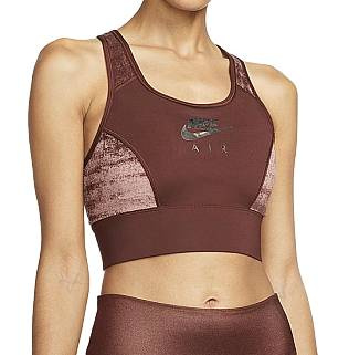 Brązowy Biustonosz Sportowy Nike Air Swoosh Dri-FIT L – DD2402-273