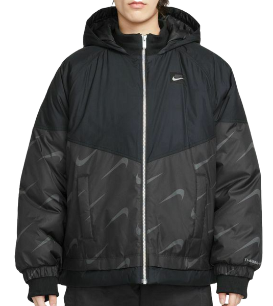 Czarna Kurtka Damska Nike Therma-FIT Synthetic Oversize DD4642-010 S