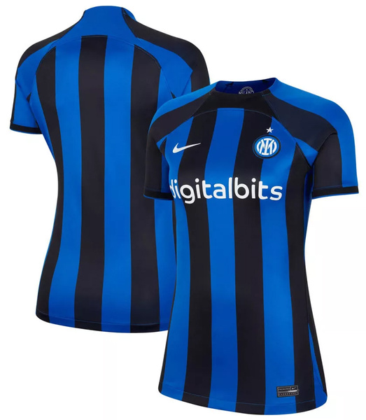 Damska Koszulka Nike Inter Home 22/23 S Niebiesko-Czarna