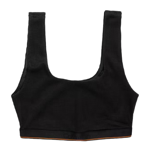 Biustonosz Damski Calvin Klein Unlined Bralette Czarny XS 0040169WBE