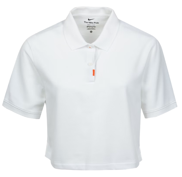 Biała Damska Koszulka Polo Nike Golf Dri-FIT DC3426-100 M