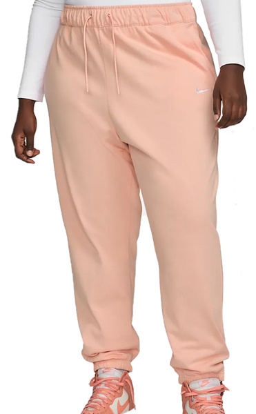 Różowe spodnie damskie Nike DV4864-800 2X Easy Joggers Plus Size