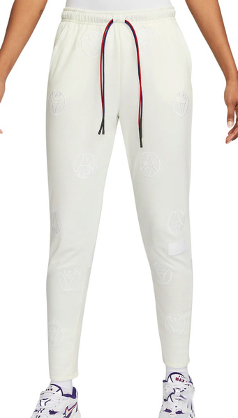 Damskie Spodnie Dresowe Nike PSG Dri-FIT Travel Białe S DX5697-133