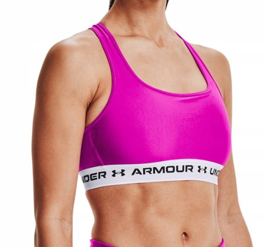 Różowy Biustonosz Sportowy Under Armour SM Crossback Compression
