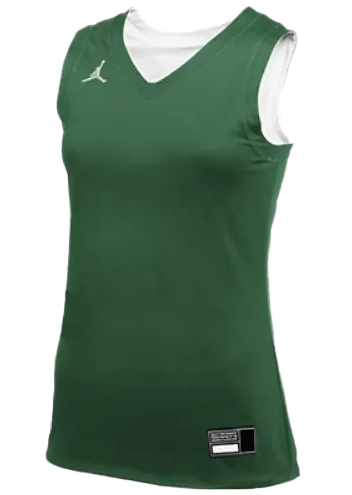 Zielono-biały top Nike Air Jordan L dwustronny Dri-FIT AT0536-342