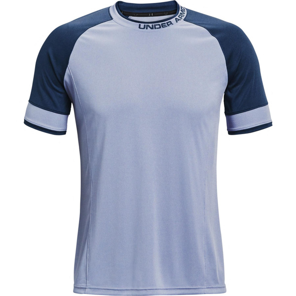 Niebieska Męska Koszulka Under Armour HeatGear Fitted 1343915420 L