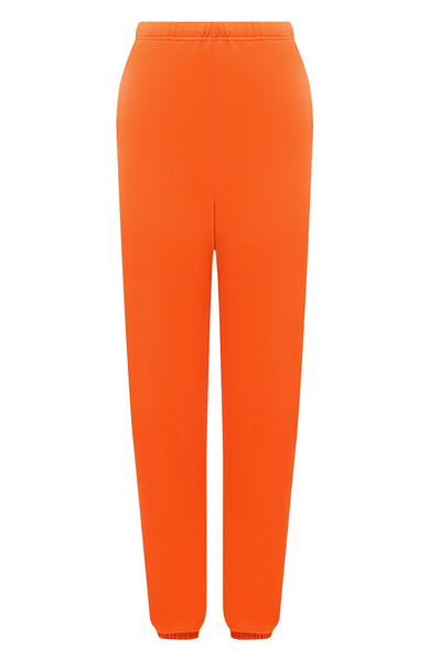 Calvin Klein Spodnie Dresowe Damskie - Jogger - Pomarańczowe - Rozmiar XL - K10K108244SBD