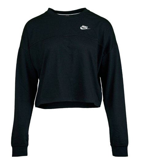 Nike Bluzka AR3754010 XL Czarna NSW Crew Jrsy