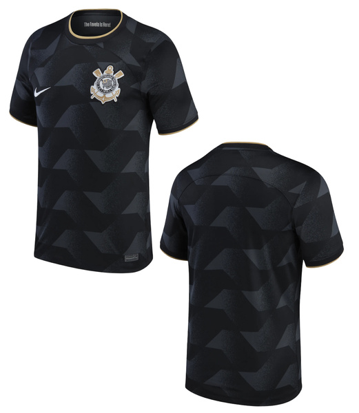 Czarna Męska Koszulka Nike Corinthians Away DM1836-060 L