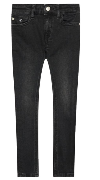 Czarne Jeansy Skinny Dziecięce Calvin Klein IG0IG01074 104 cm