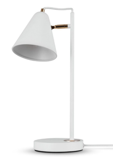 Lampa Stołowa Maytoni Falke Biały Złoty MOD101TL-01WG