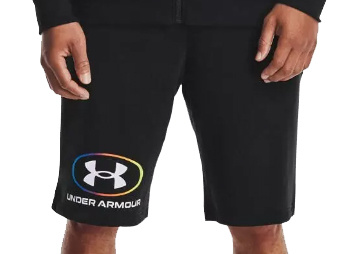 Czarne Męskie Spodenki Under Armour Rival Fleece 1361625001 L