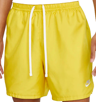 Nike Męskie Spodenki Sportowe - Luźne - Żółte - DM6829-709 - Rozmiar XL