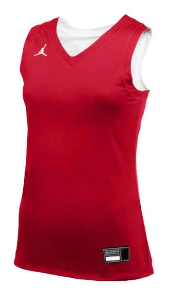 Czerwono-biały dwustronny top Nike Air Jordan L Dri-FIT AT0536-658