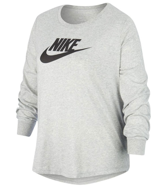 Nike Damska Bluzka CN57420-630 3X Szara Icon Longsleeve