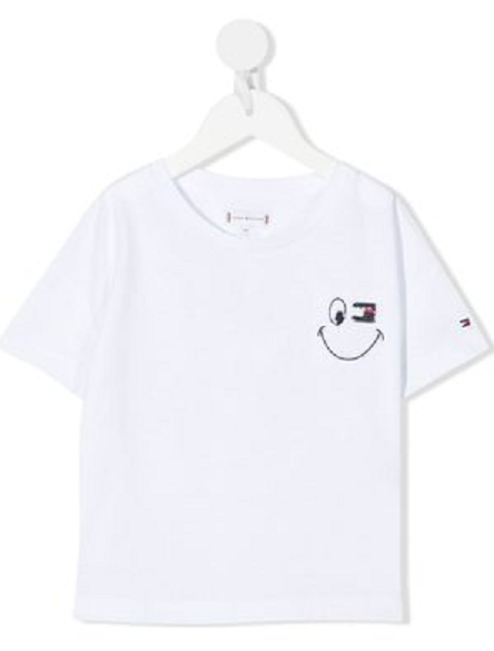 BLUZKA  KRÓTKI RĘKAW TOMMY HILFIGER KG0KG06340 r116