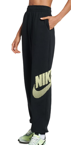 Nike Spodnie Dresowe Damskie - Czarne - Rozmiar M -  Sportswear Swoosh Joggers Sweatpants - DZ4603-010 